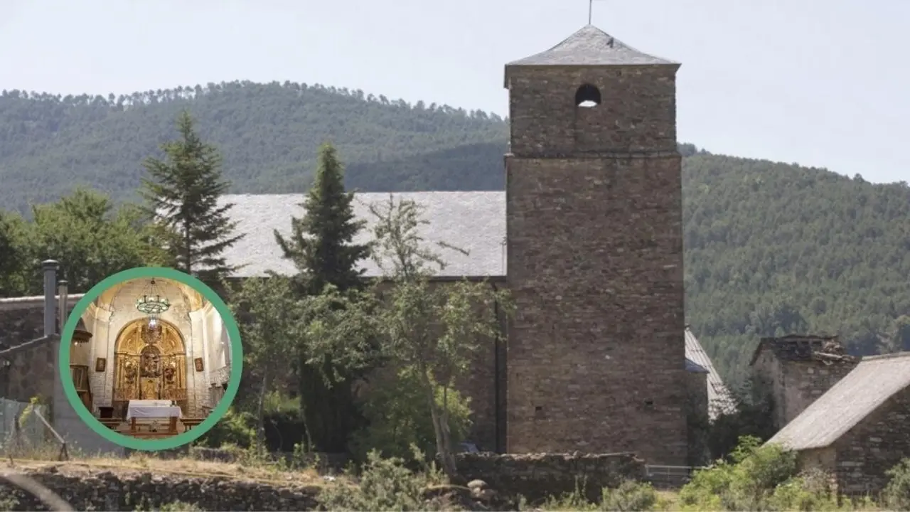 El pueblo del Valle de A&iacute;sa que tiene una Diabla en su Iglesia
