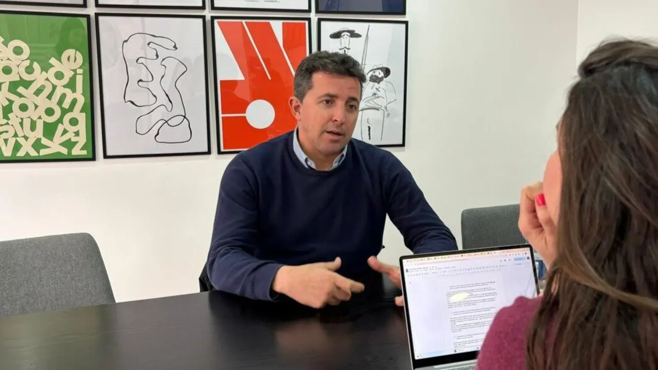 Alberto Herrero, alcalde de Calanda. / A. M.