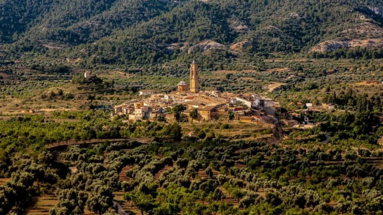 Panor&aacute;mica de Belmonte de San Jos&eacute;. / turismoenteruel.es
