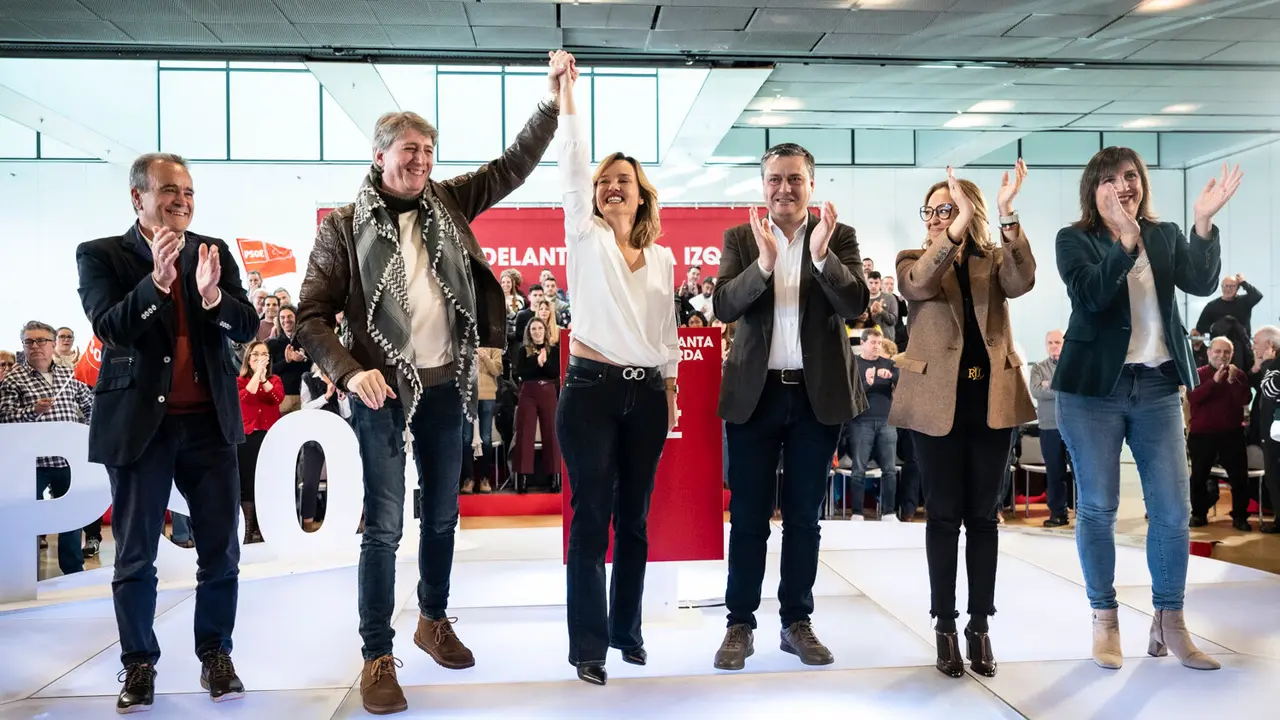 Acto del PSOE en Zaragoza