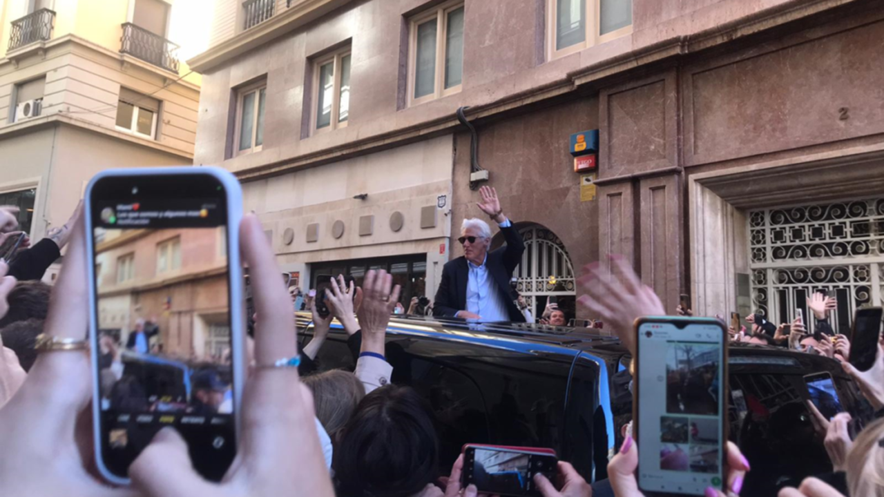Richard Gere en Granada ./ GD