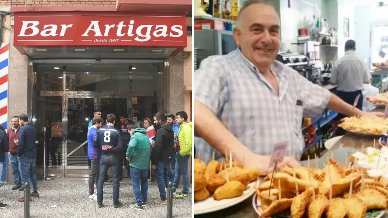 Adi&oacute;s a Kike, due&ntilde;o del emblem&aacute;tico bar Artigas de Delicias