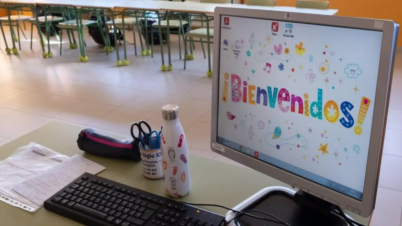 Las aulas de espa&ntilde;ol ayudan a que los alumnos con desconocimiento del idioma que se incorporan al sistema educativo / GOBIERNO DE ARAG&Oacute;N