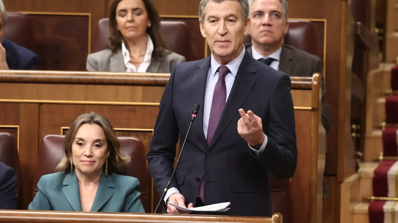 Alberto N&uacute;&eacute;z Feij&oacute;o en el Congreso de los Diputados