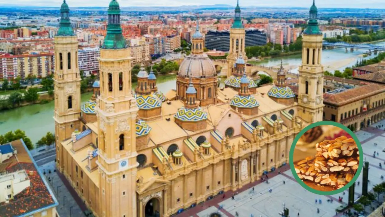 El postre t&iacute;pico de zaragoza a base de almendras y az&uacute;car