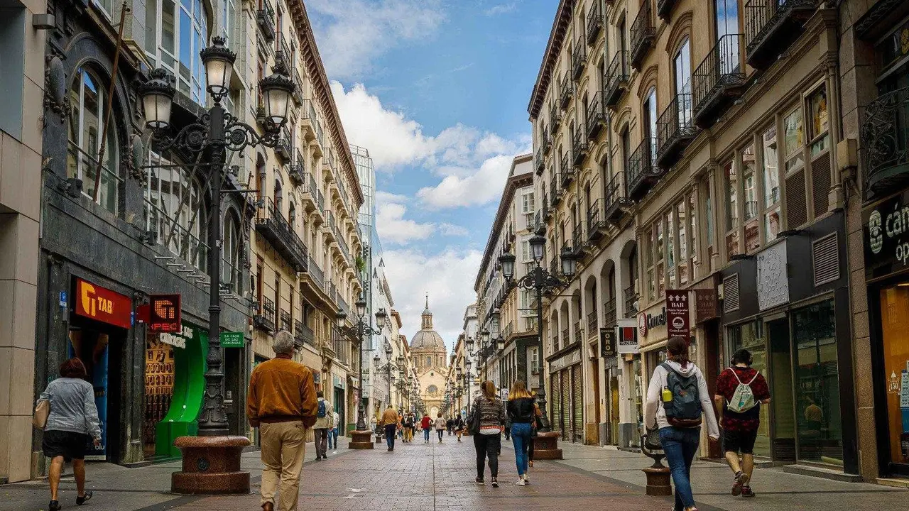 Calle Alfonso I / Ayuntamiento de Zaragoza