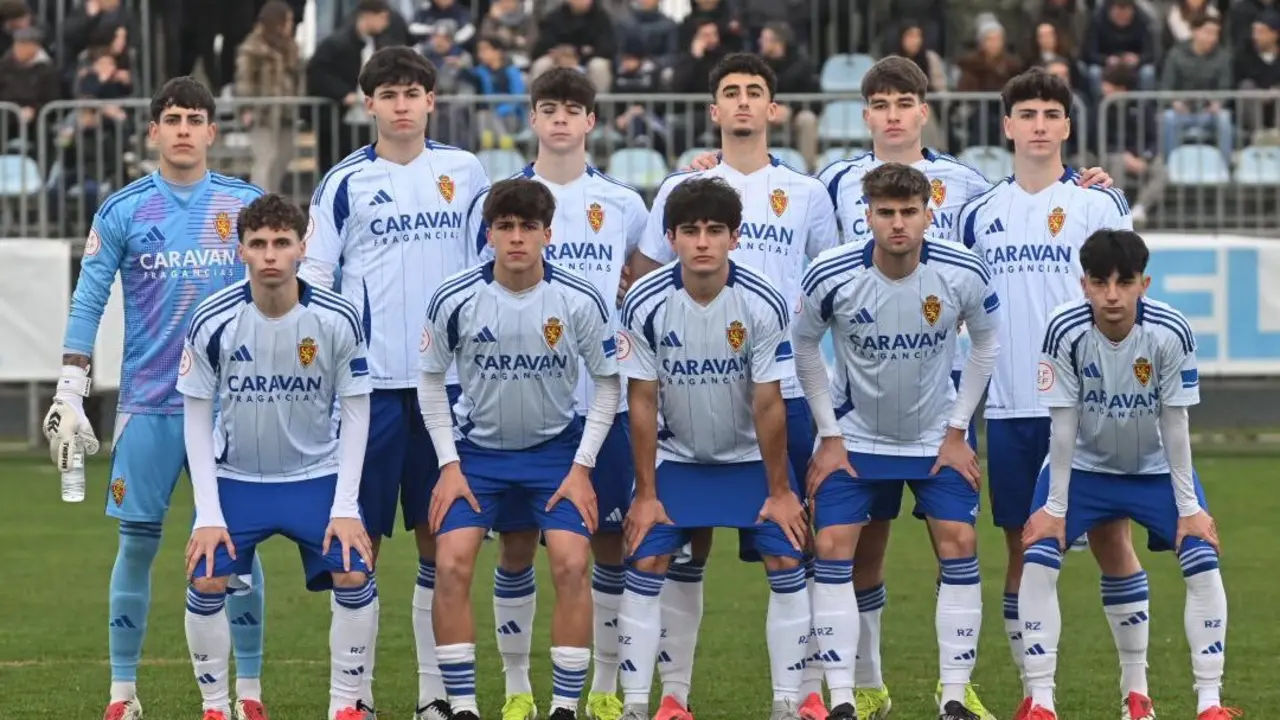 Once del Real Zaragoza juvenil ante el Villarreal CF / Real Zaragoza