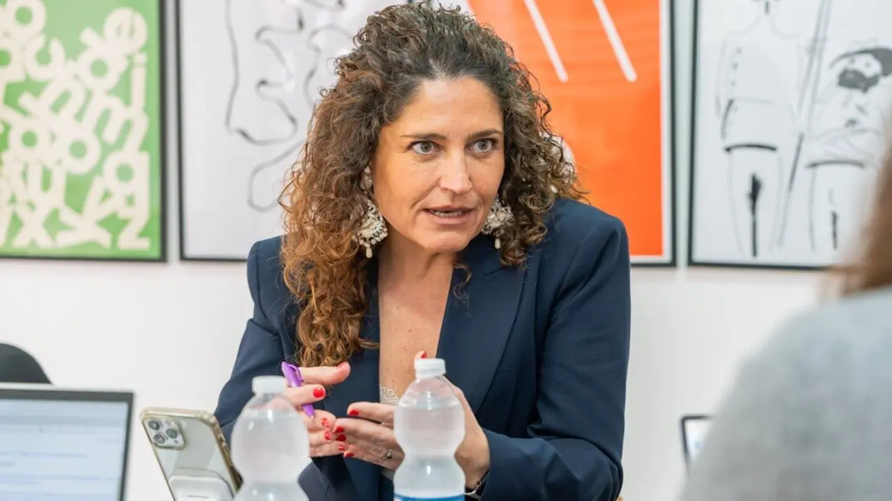 Elena Lacalle, alcaldesa de Cuarte de Huerva. / &Aacute;LVARO CALVO