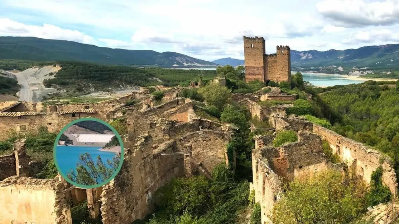 El embalse de Yesa quedesaloj&oacute; un pueblo aragon&eacute;s durante 60 a&ntilde;os