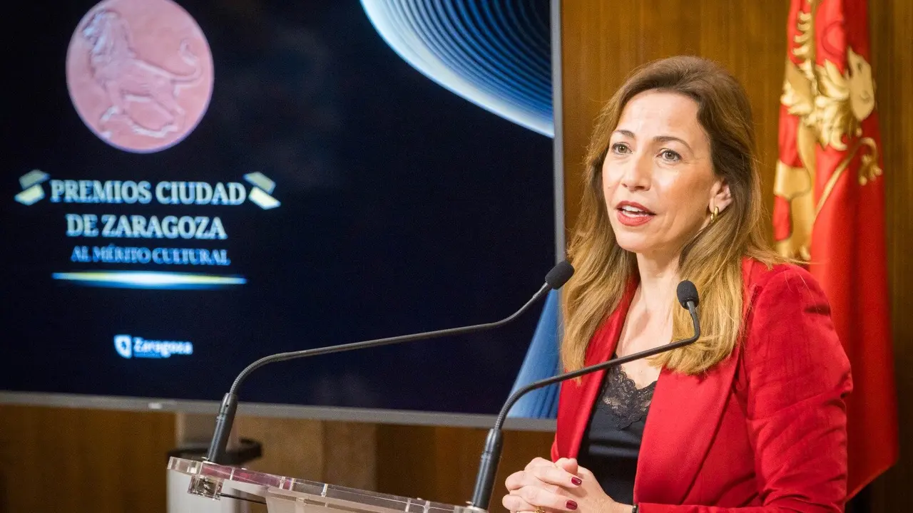 Rueda de prensa premios "Ciudad de Zaragoza" al Mérito&nbsp;Cultura. AZ