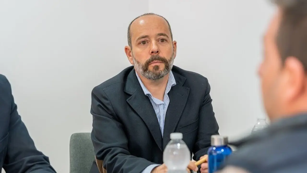 Francisco Valenzuela, gerente del Cl&uacute;ster de la Energ&iacute;a de Arag&oacute;n (Clenar). / &Aacute;LVARO CALVO