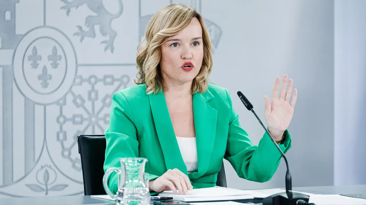 La ministra de Educaci&oacute;n y Deportes, Pilar Alegr&iacute;a