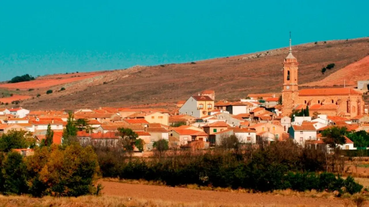 El pueblo se encuentra en la Comarca del Jiloca. / Turismo Arag&oacute;n