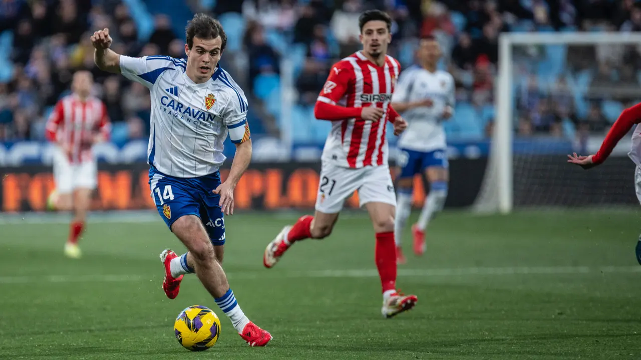 REAL ZARAGOZA-SPORTING / MARCOS CEBRI&Aacute;N