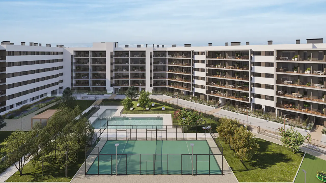 La promoci&oacute;n Luz&aacute;n del Canal de AEDAS Homes en Zaragoza