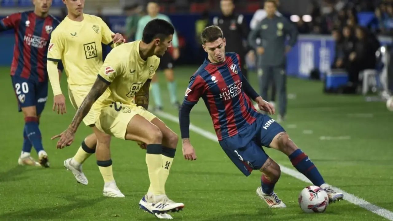 Jordi Mart&iacute;n con la SD Huesca / LaLiga