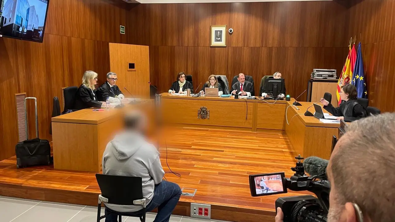 Imagen del acusado durante la celebraci&oacute;n del juicio/H.A.