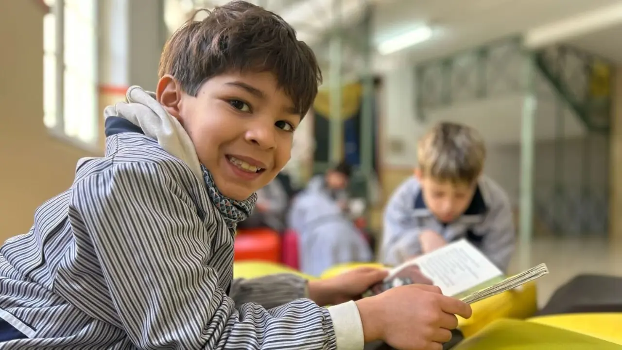 Programa de animaci&oacute;n a la lectura en el Colegio Escuelas P&iacute;as de Zaragoza.
