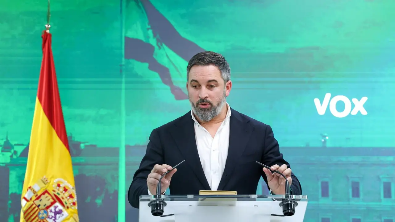 El l&iacute;der de VOX, Santiago Abascal - Marta Fern&aacute;ndez Jara - Europa Press - Archivo