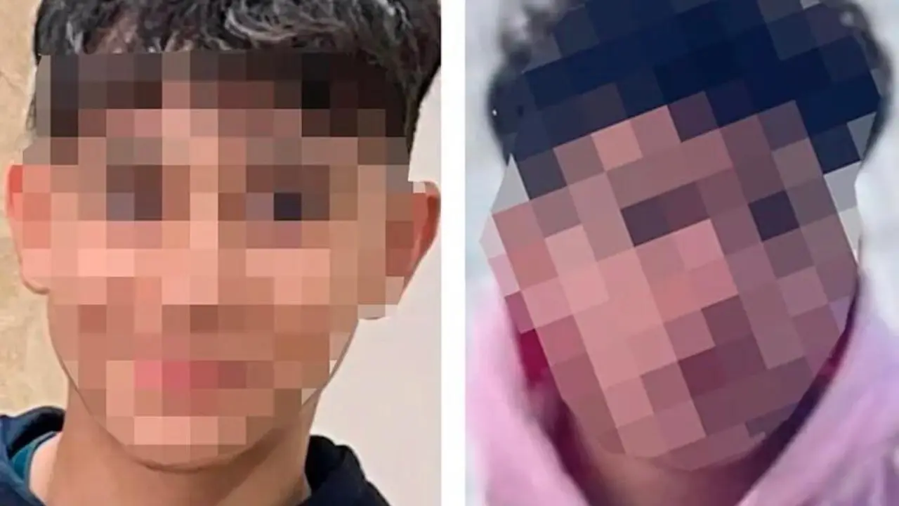 Imagen de dos de los menores detenidos en Badajoz tras el asesinato de la educadora social /Redes Sociales