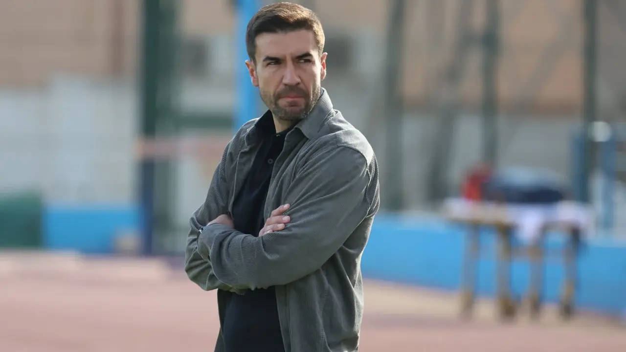 Gabi Fern&aacute;ndez durante un partido con el Getafe B / Getafe CF