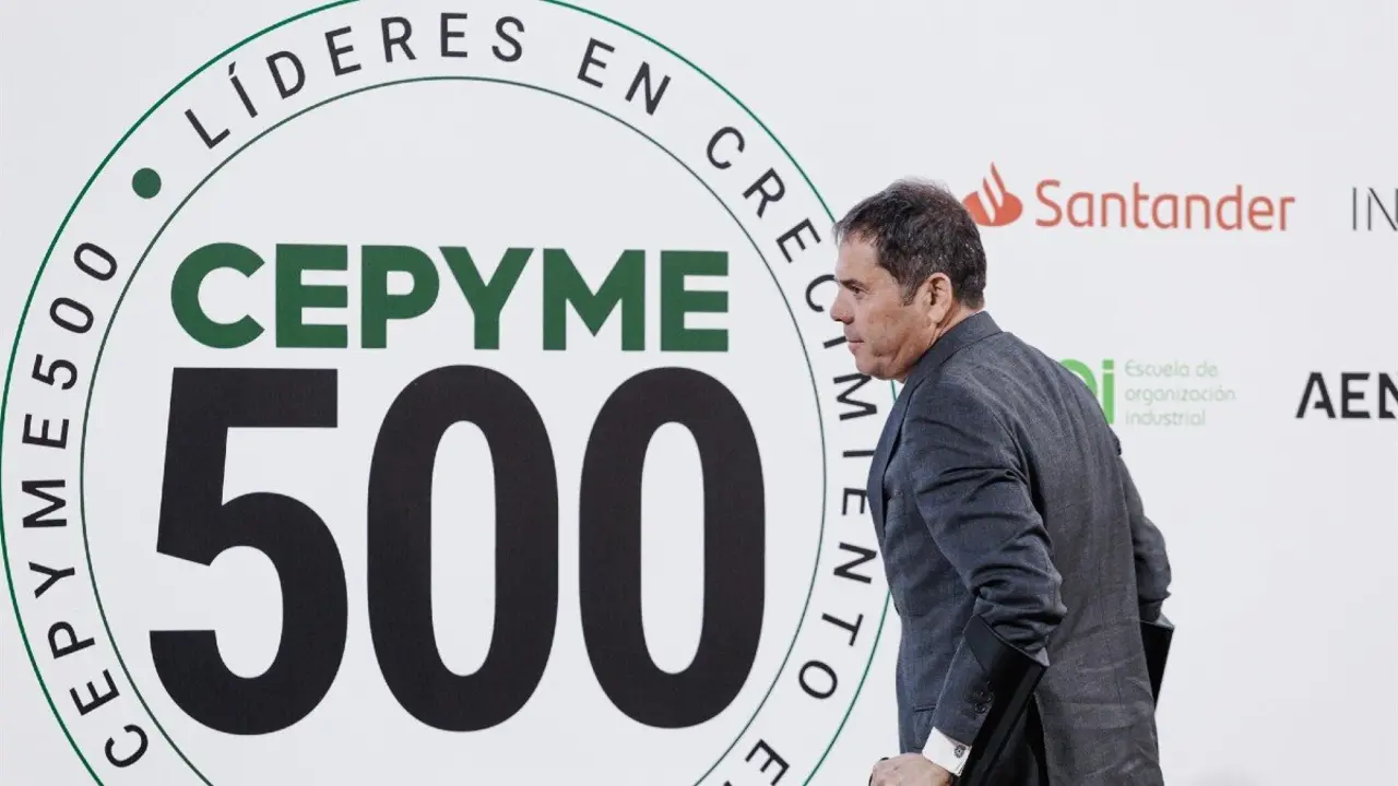 El presidente de Cepyme, Gerardo Cuerva. / Carlos Luj&aacute;n - EP