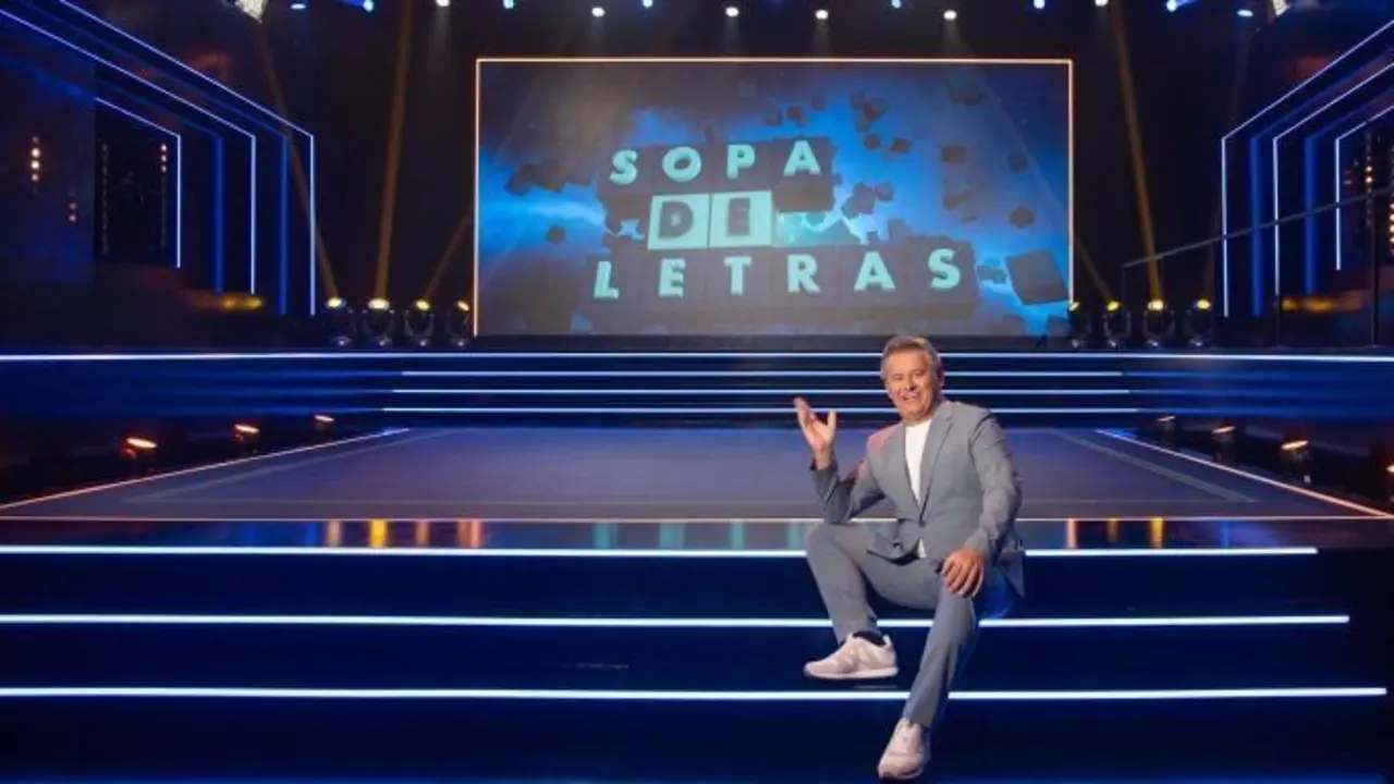Miki Nadal, presentador de 'Sopa de Letras'. / Arag&oacute;n TV