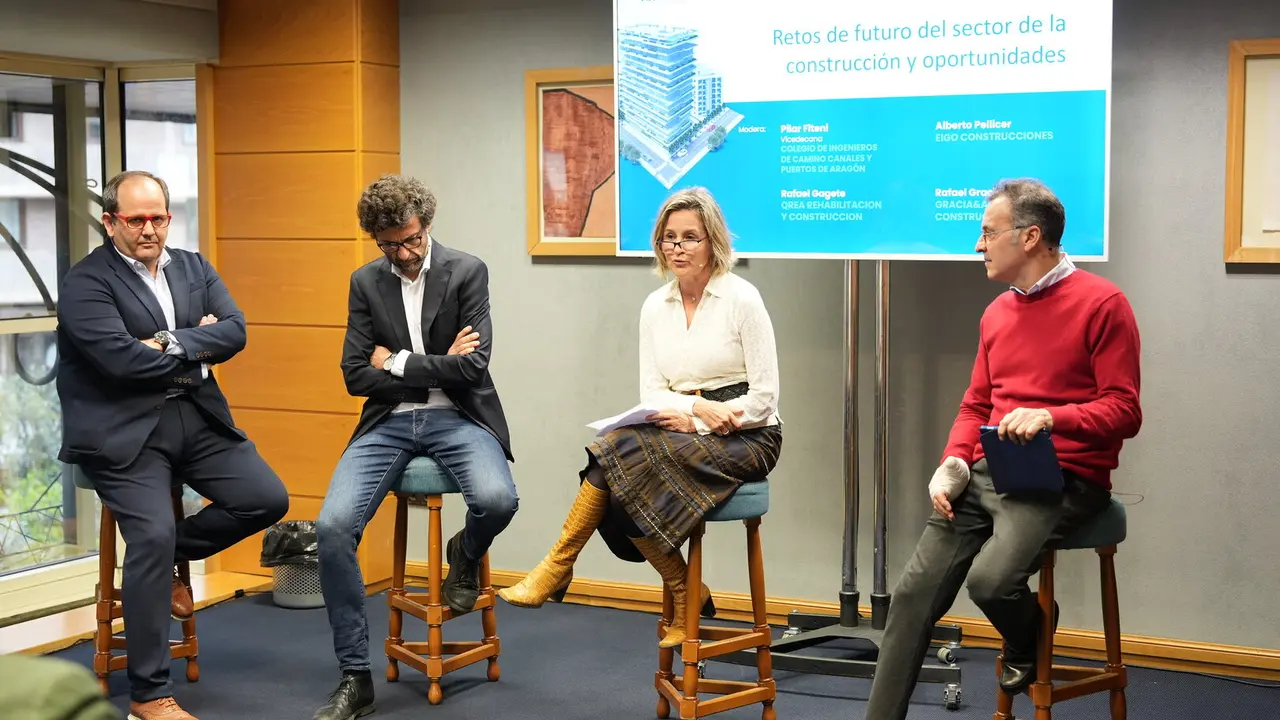 Alberto Pellicer, Rafael Gagete, Pilar Fiteni y Rafael Gracia. / &Aacute;lvaro Calvo