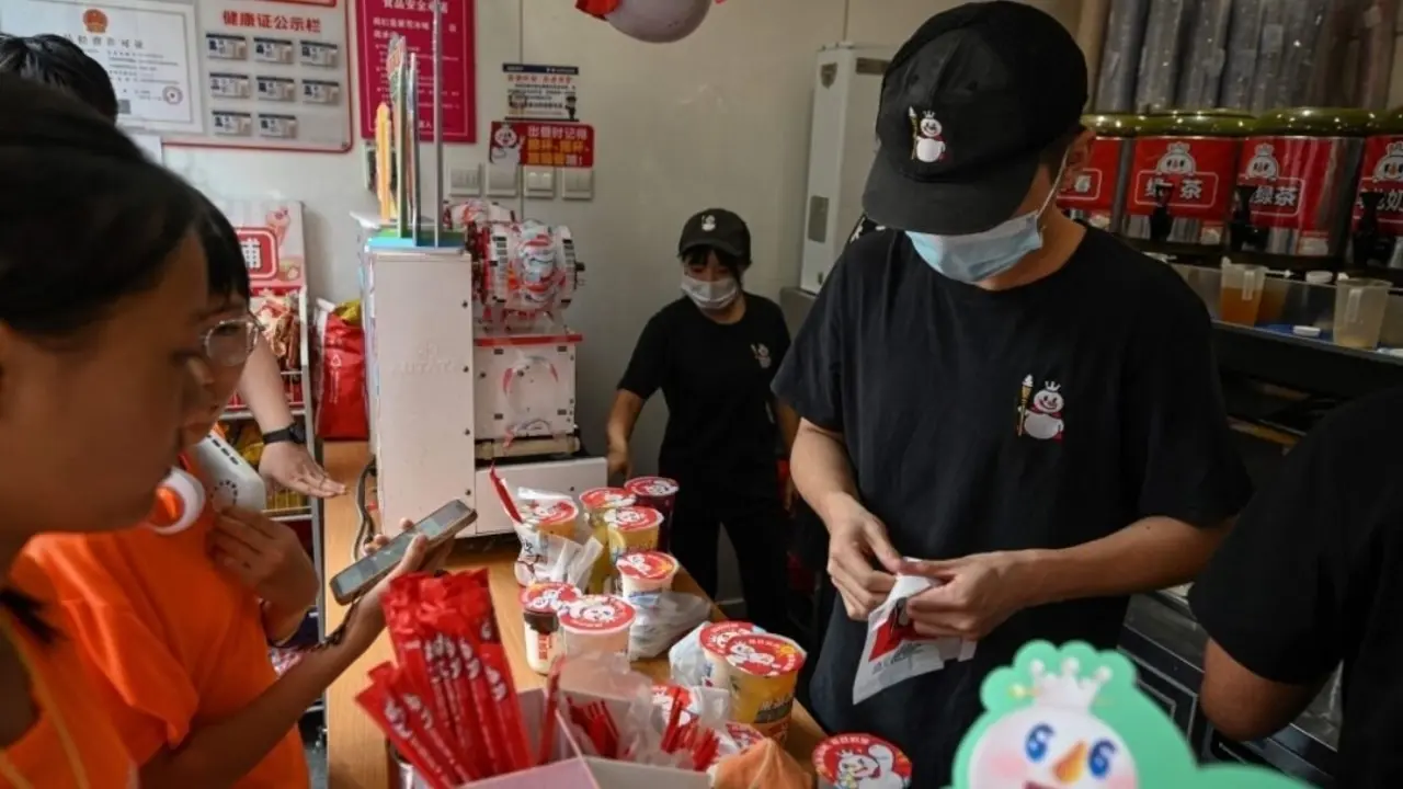 Mixue Bingcheng la cadena m&aacute;s grande del mundo