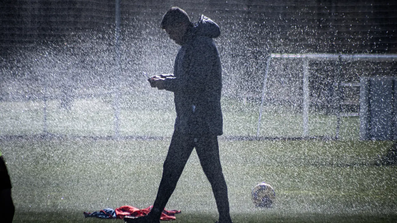 Antonio Hidalgo durante un entrenamiento / SD Huesca