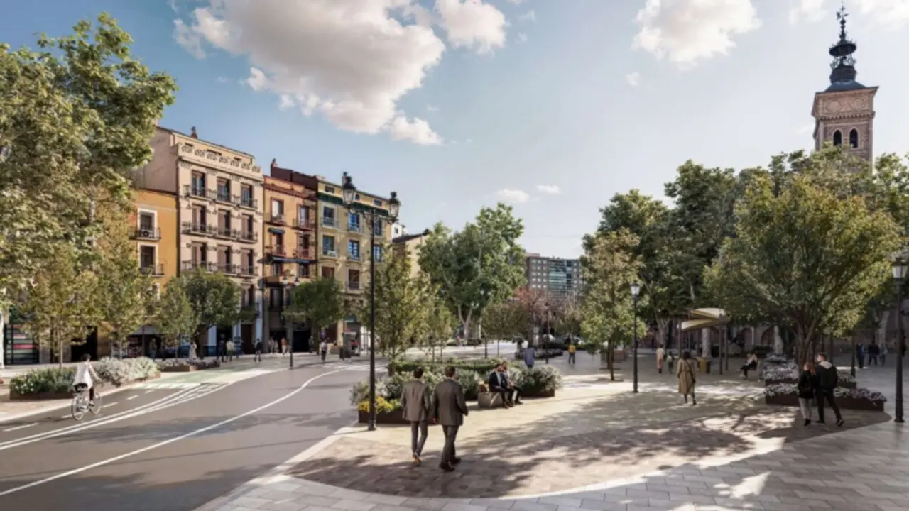 Proyecto de remodelaci&oacute;n de la Plaza San Miguel ./ Ayuntamiento de Zaragoza
