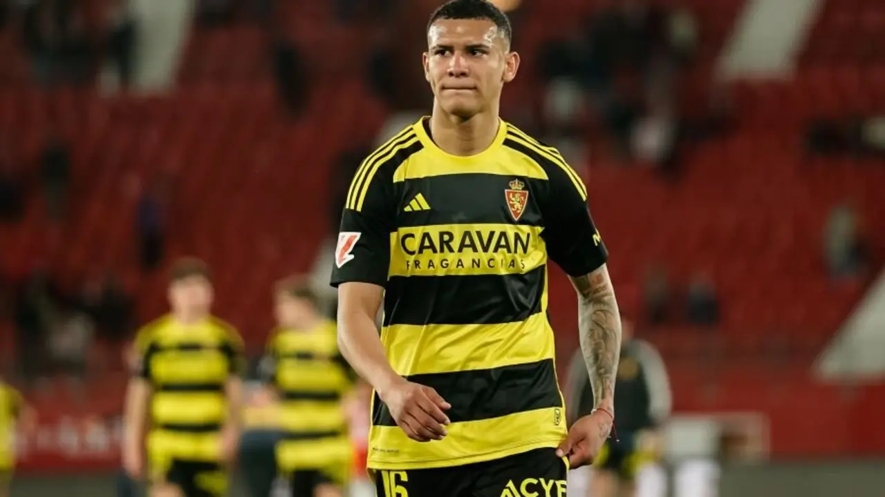 Kervin Arriaga con el Real Zaragoza / LaLiga