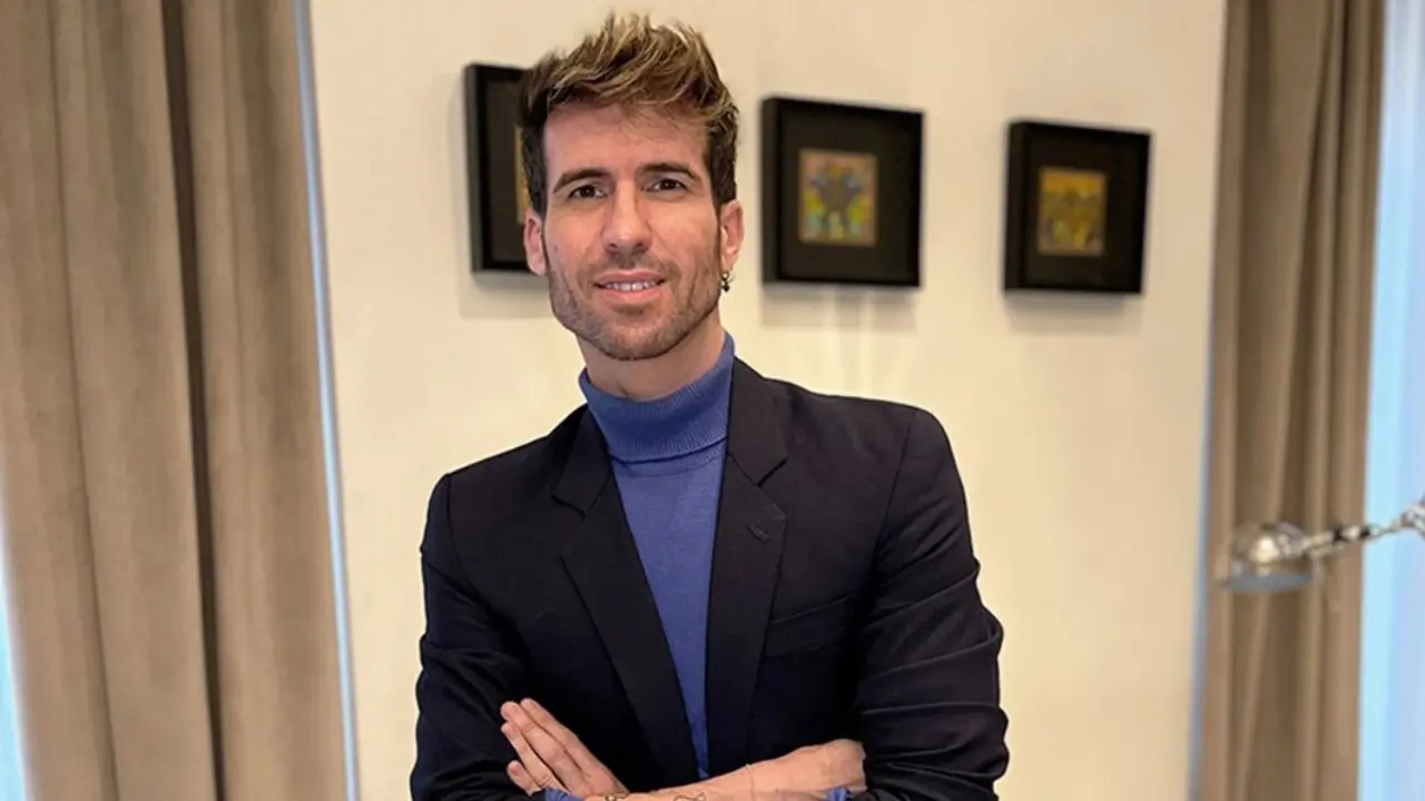 Pablo de la Torre, en su attelier de Madrid.