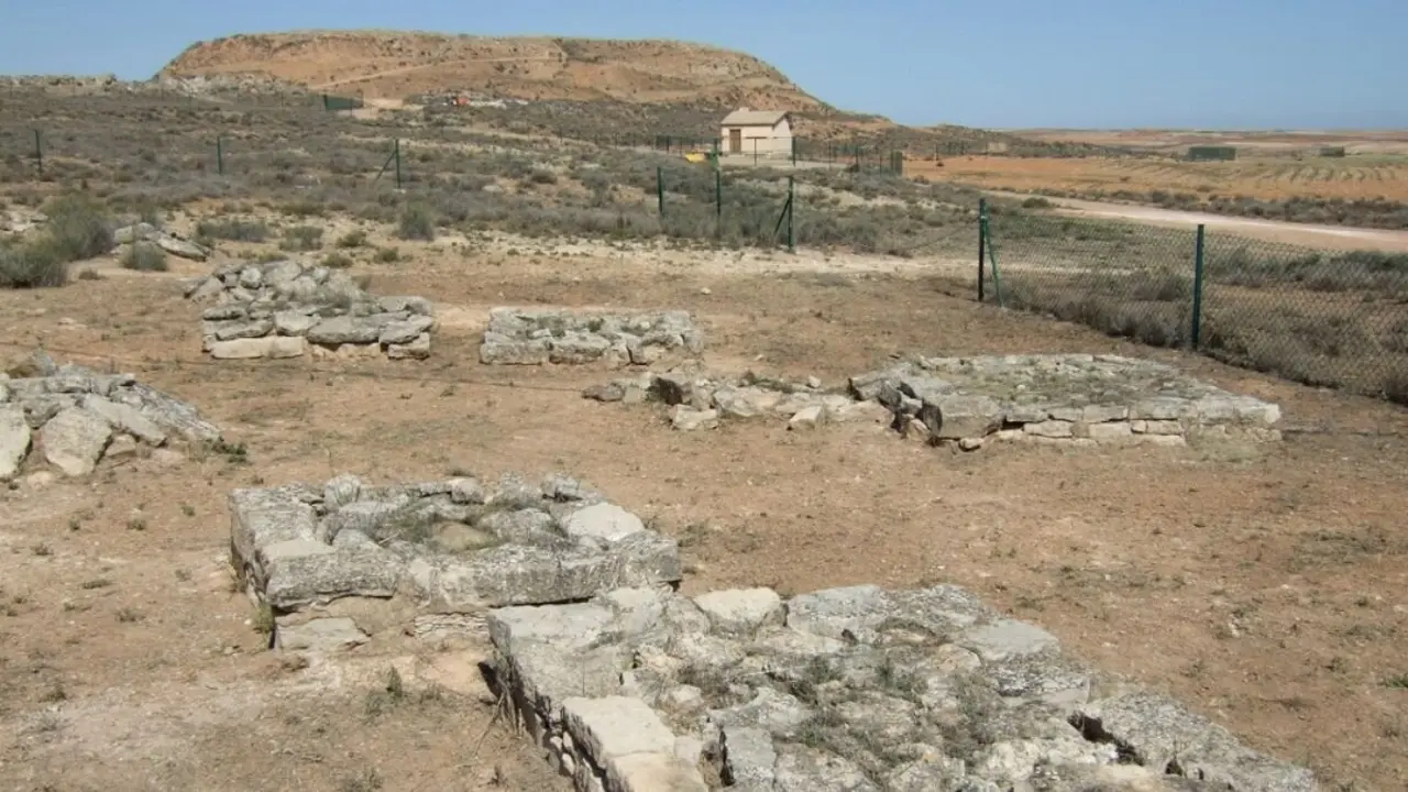 Yacimiento &iacute;bero del Cabezo de Alcal&aacute;, en Azaila (Teruel). / Turismo de Arag&oacute;n