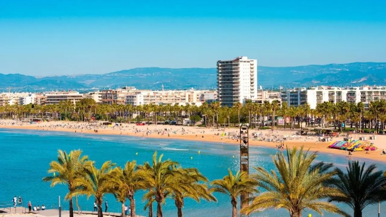 Salou, espect&aacute;culo a&eacute;reo