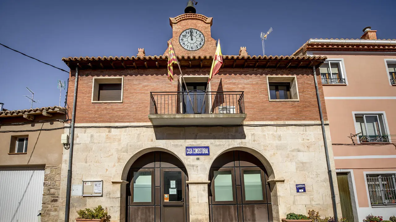 Casa consistorial Alba del Campo. / Ayuntamiento de Alba
