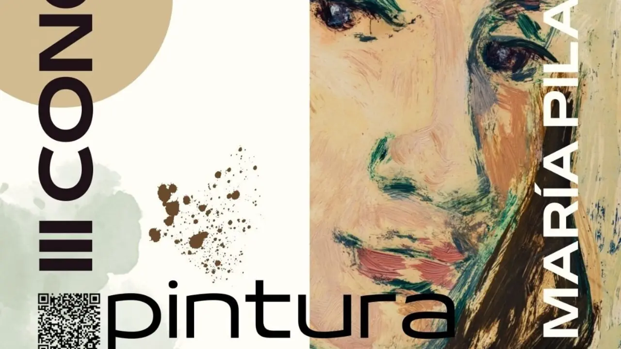 Cartel del III Concurso de Pintura Mar&iacute;a Pilar Burges, en Fay&oacute;n.