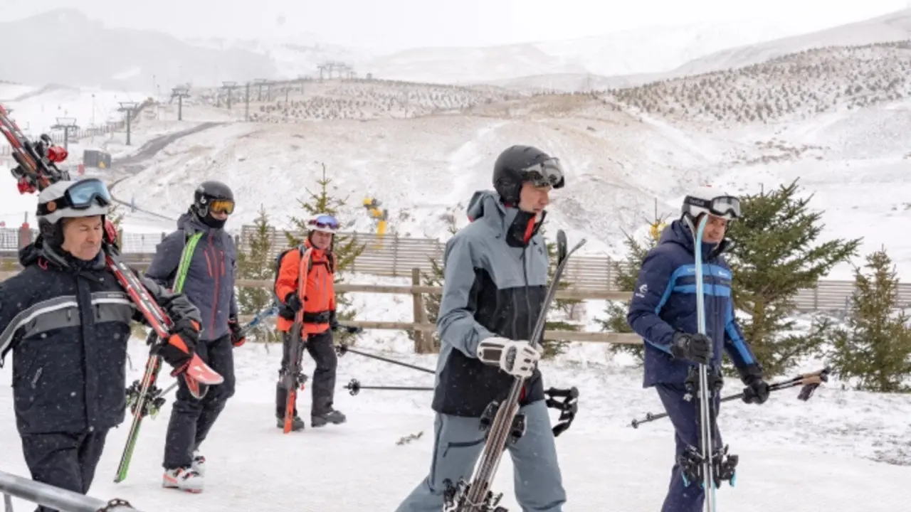 El plan privado del rey Felipe VI en Formigal: las im&aacute;genes