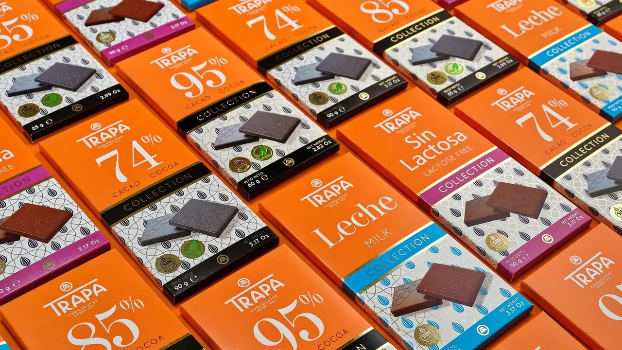 Archivo - EPAgro.- Chocolates Trapa eleva sus ventas un 34% en 2021, hasta los 18,9 millones - CHOCOLATES TRAPA - Archivo