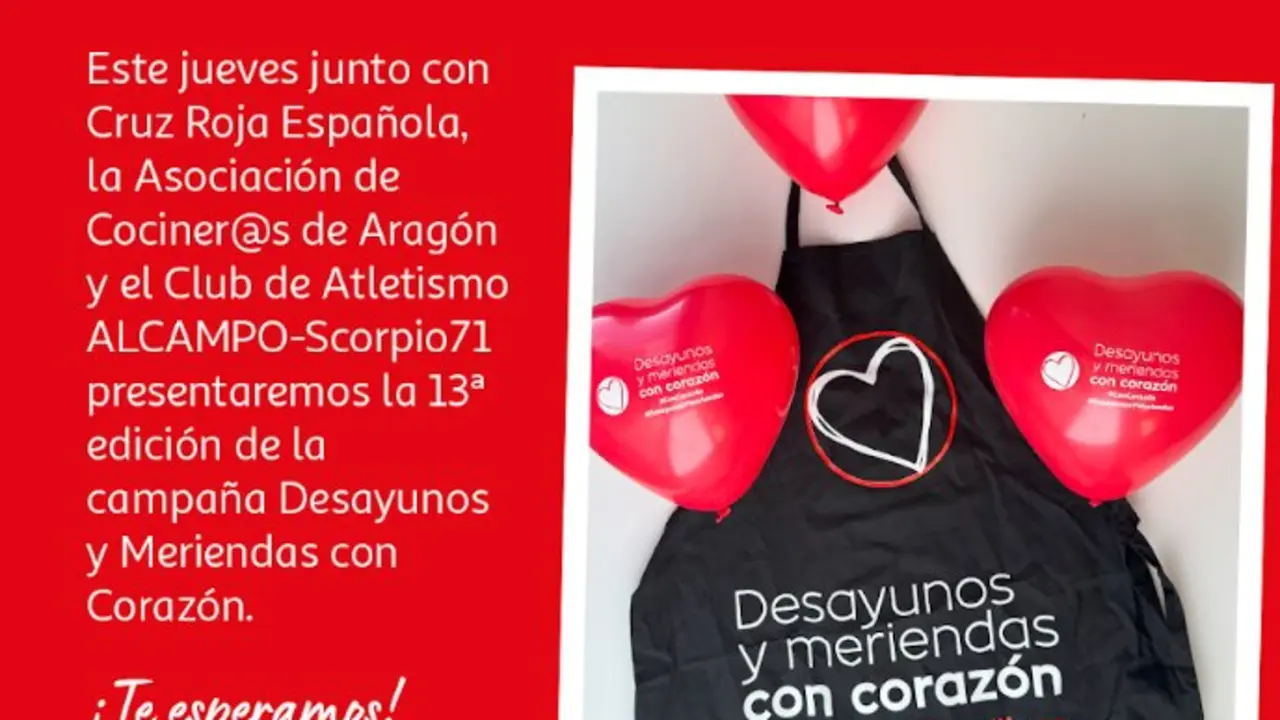 Desayunos y meriendas con coraz&oacute;n
