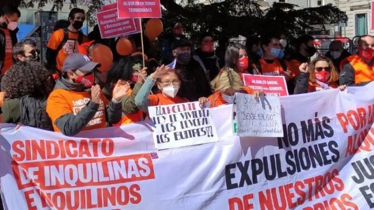 Manifestaci&oacute;n en Madrid. / Sindicato de Inquilinas