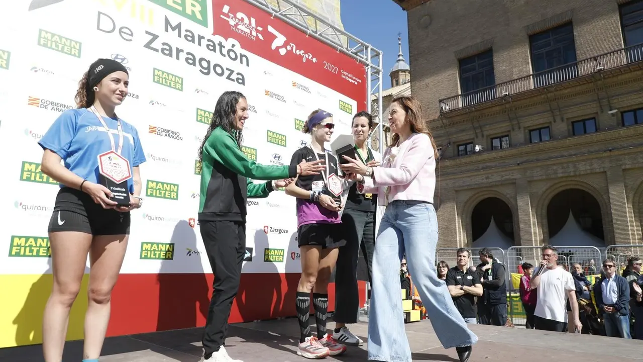 Natalia Chueca en la XVIII Marat&oacute;n de Zaragoza / AZ