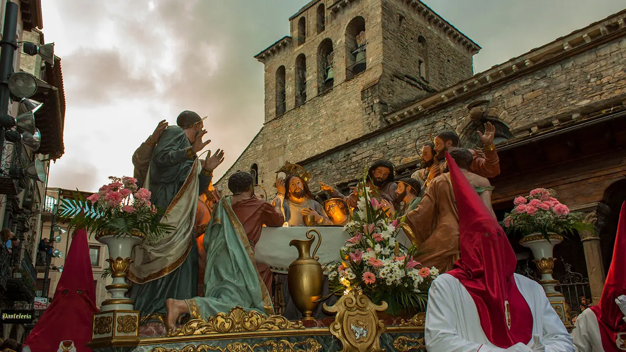 El lugar de Arag&oacute;n que pasa desapercibido en Semana Santa ./  Huesca La Magia
