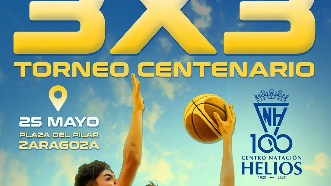 Cartel - 3x3 Torneo Centenario Helios / HELIOS