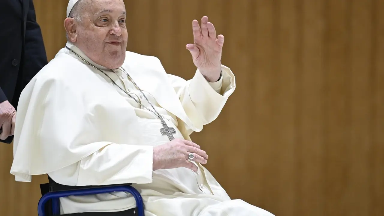 El Papa Francisco antes de ser hospitalizado ./ Europa Press
