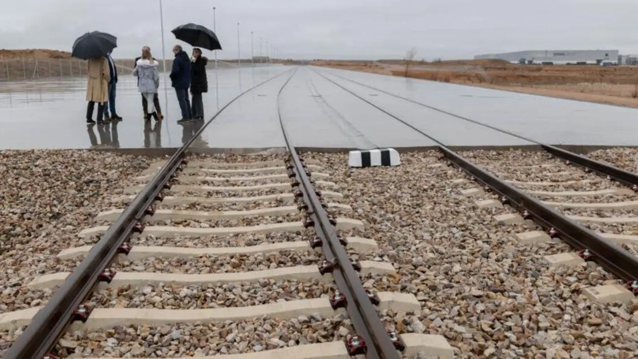 Obras de la l&iacute;nea ferroviaria Zaragoza-Teruel-Sagunto ./ Gobierno de Arag&oacute;n
