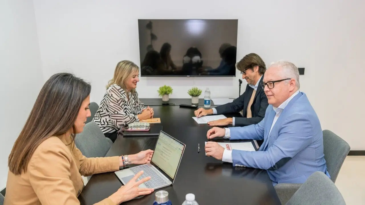 Carmen Urbano, de Querqus, Nacho Palma, de Coca-Cola y Juan Valle, Megablok