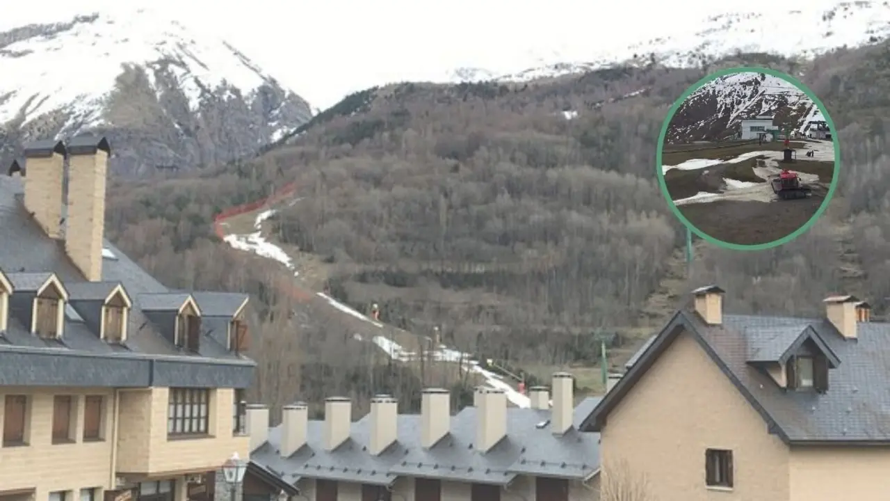 Fin temporada esqu&iacute; en el Pirineo