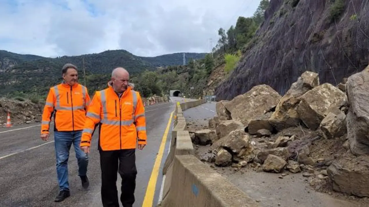 Reabre con dos carriles la A-139 para normalizar la conexi&oacute;n con La Ribagorza y el valle de Benasque - GOBIERNO DE ARAG&Oacute;N
