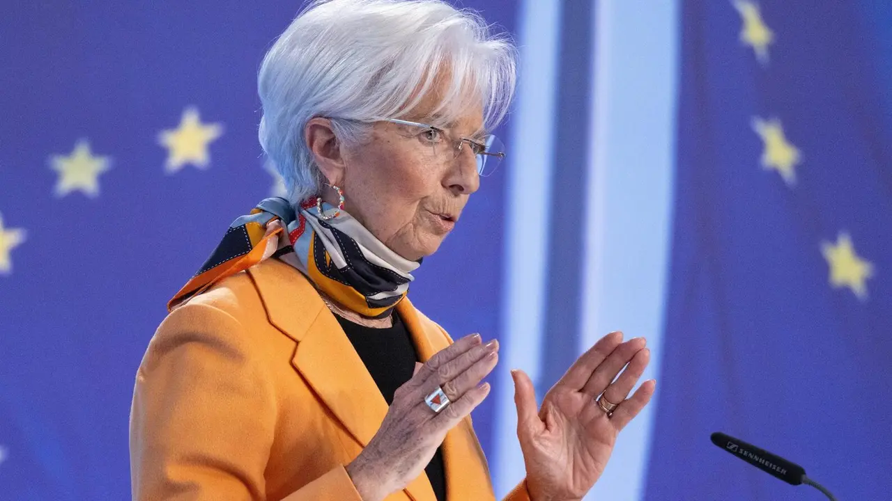 Christine Lagarde, Presidenta del BCE. / EP